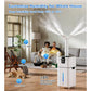 30L/7.93Gal Large Room 4200 sq ft, 3000mL/H Whole House Humidifiers with Supersized Cool Mist, Quiet Operation for Home, Office,