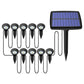 SolarPath Outdoor Solar Lights Pathway Patio Lawn Ground Lamp