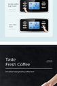 XEOLEO Automatic Coffee Machines 2 In1 Drip LED-Display Electric Bean Coffee Maker Espresso Tea Boiler Drip Mill Beans Grinding