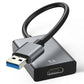 USB 30 to HDMI Adapter 1080P USB to HDMI Converter USB A to HDMI Cable 60Hz Audio Video Adapter for PC HDTV Laptop Projector