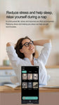 AI Translation Smart Glasses, photochromic lenses, support 160+ languages real-time translation, fashionable audio glasses.