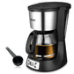 0.6L Electric Drip Coffee Makers 600W Household Coffee Machine 5 Cup Tea Coffe Pot Compact Coffee Maker with Reusable Filter