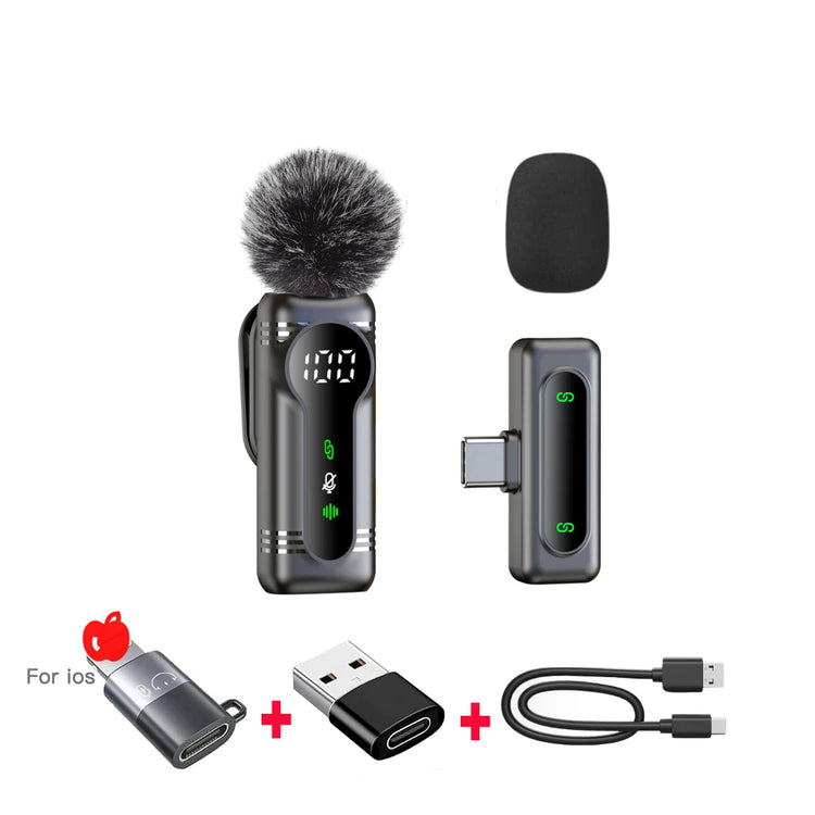 Tahnuhna Professional Wireless Lavalier Microphone - ElectronAge