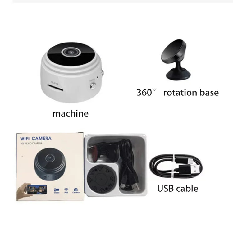 Mini A9 WiFi 1080P HD Security Camera Wireless Monitoring Security - ElectronAge