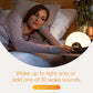 Sunrise Sunset Alarm Clock with Warm LEDs - Bedside Lamp for Wake-Up, Night & Reading Light