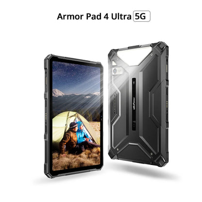 5G Rugged Tablet Ulefone Armor Pad 4 Ultra IP68/IP69K LED Light 11800mAh Battery,fast charging 16GB+256GB 50MP