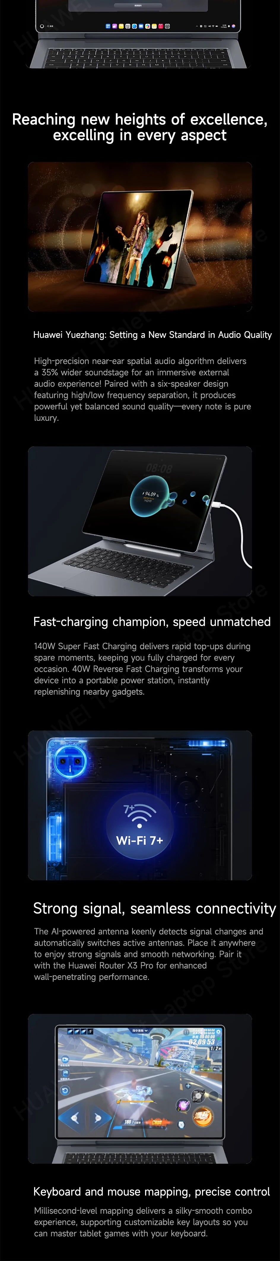 2025 HUAWEI MatePad Edge 2-in-1 Tablet & Laptop - ElectronAge