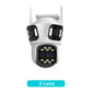 UDECER Three Lens WiFi Security Camera - ElectronAge