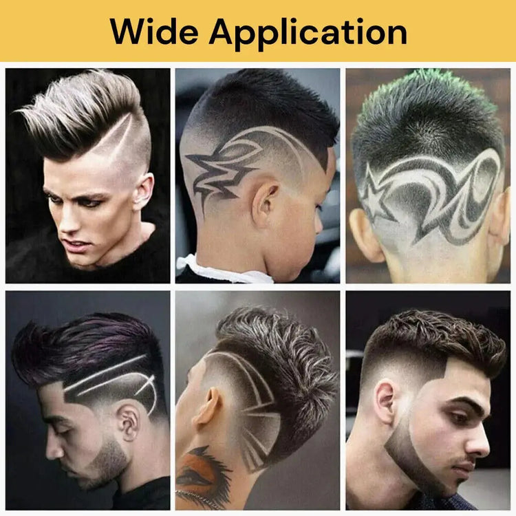 Beard Trimmer Hair Clippers Cordless Hair Cutting Barber Shaving Machine - ElectronAge