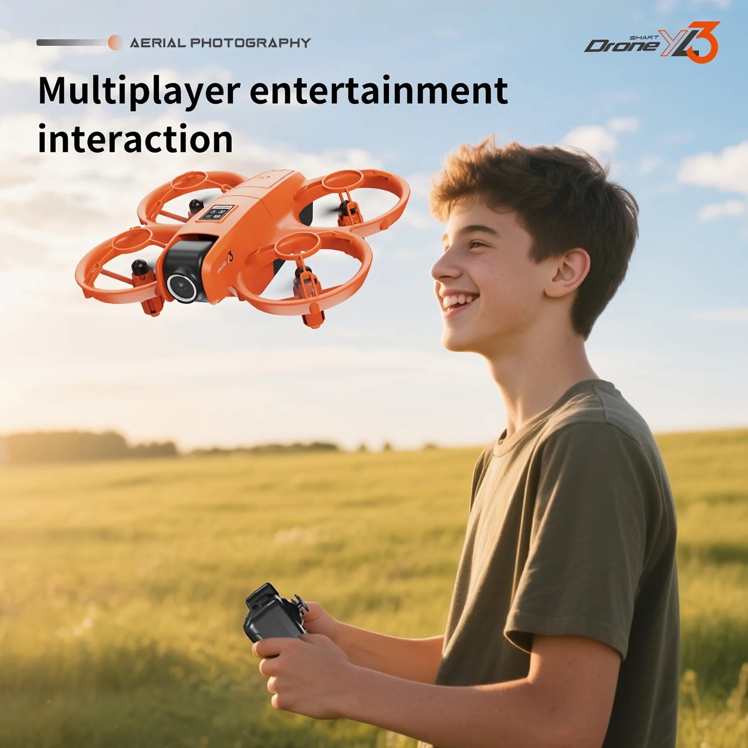 AeroVision YL3 Pro Dual Camera Drone - ElectronAge