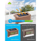 Warm White LED Solar Step Lamp Path Stair Outdoor Garden Lights