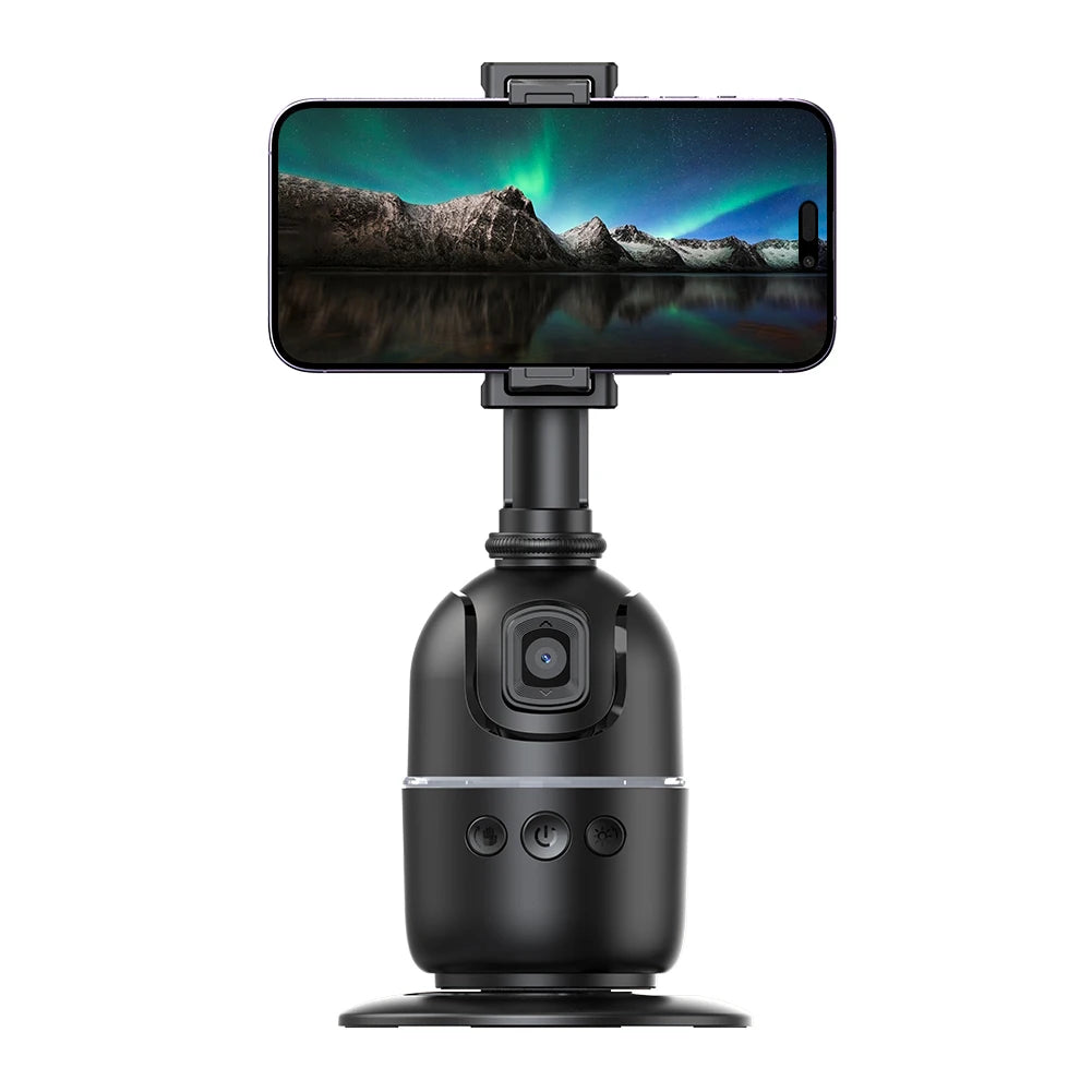 ALLOYSEED Auto Face Tracking Tripod 360° Rotation Auto Tracking Phone Holder - ElectronAge
