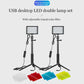 Tripod Filter Dimmable 5600K Shooting Photography 66 LED Brightness Fill Video light for YouTube tabletop phone live USB lamp
