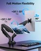 Dual Monitor Stand for 43" Screens - ElectronAge