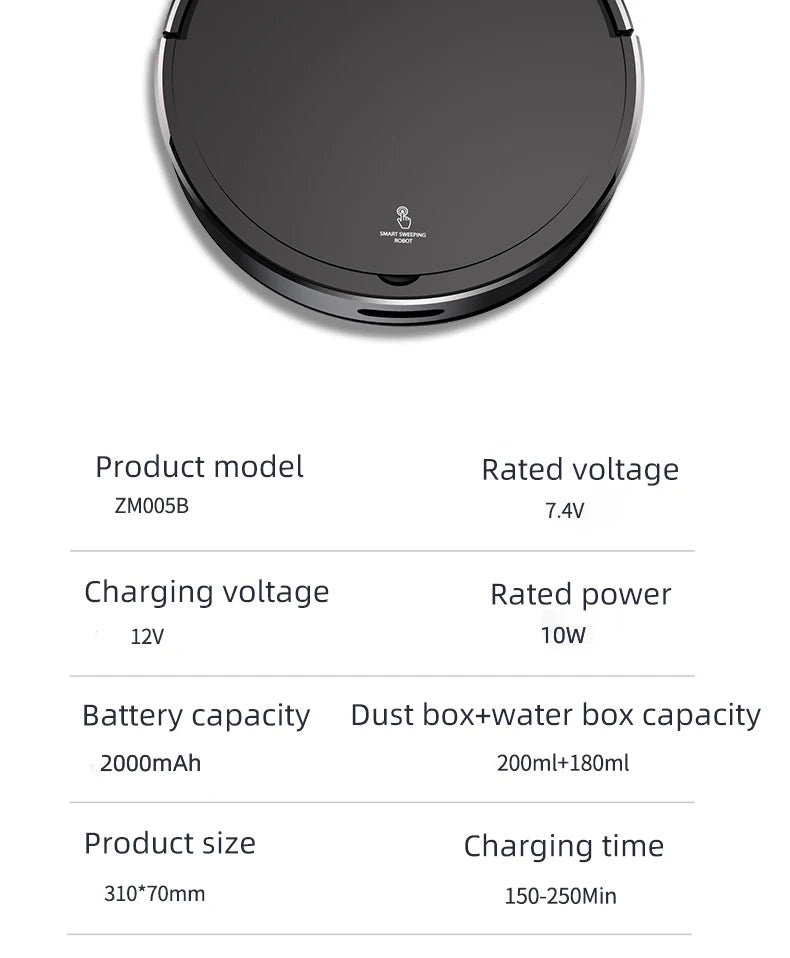 Donirt 5-In-1 Intelligent Sweeping Robot - ElectronAge