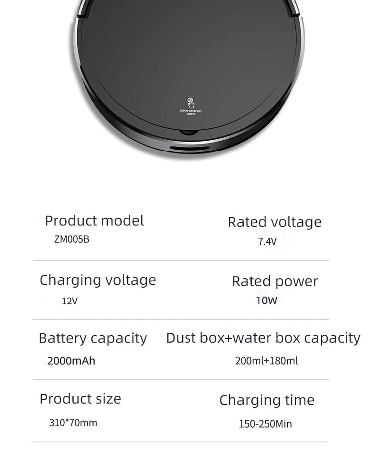 Donirt 5-In-1 Intelligent Sweeping Robot - ElectronAge