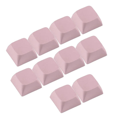 10pcs XDA2 Keycaps 1U Multi Color Pbt Keycap for Gaming Mechanical Keyboard Keycaps 1.6mm Thickness Blank Keycaps