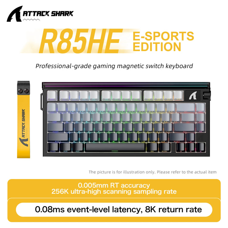 R85 ATTACK SHARK R85HE Magnetic Keyboard - ElectronAge