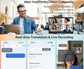 AI Translation Smart Glasses, Anti-blue light lens, Support 160+ languages real-time translation, Stylish audio glasses.