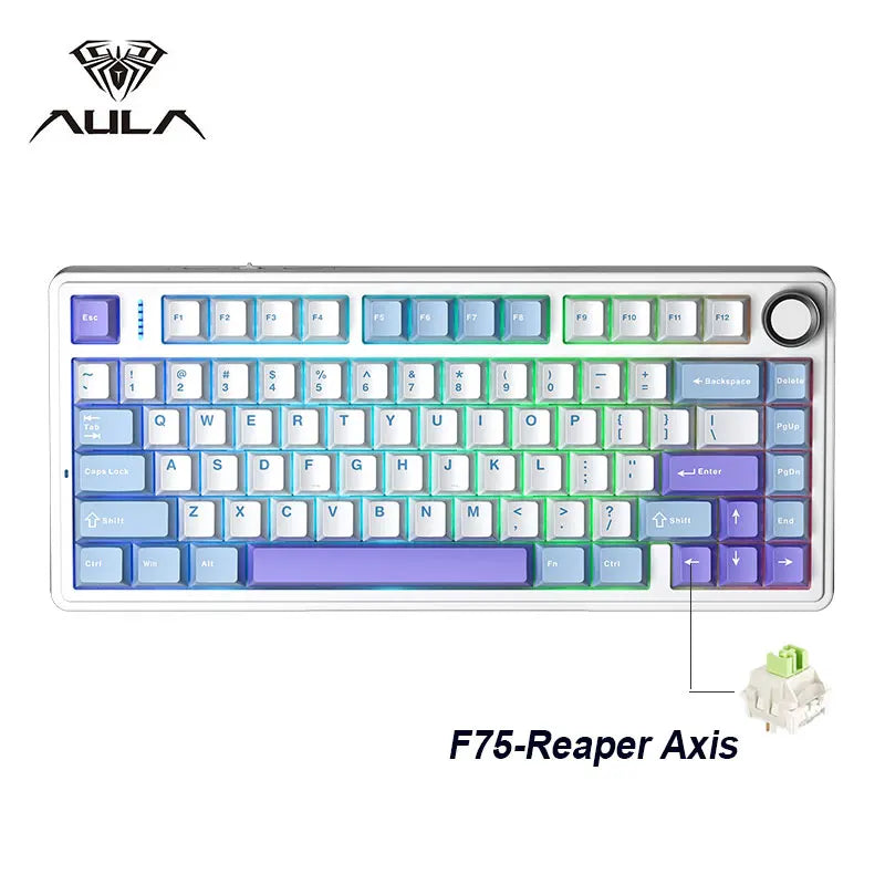 AULA F75 2.4G Gaming Mechanical Keyboard - ElectronAge