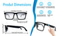 AI Translation Smart Glasses, photochromic lenses, support 160+ languages real-time translation, fashionable audio glasses.