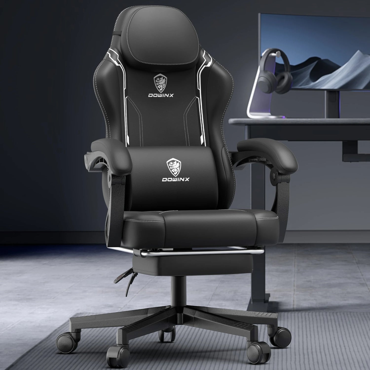 Dowinx Gaming Chair with Pocket Spring Cushion - ElectronAge