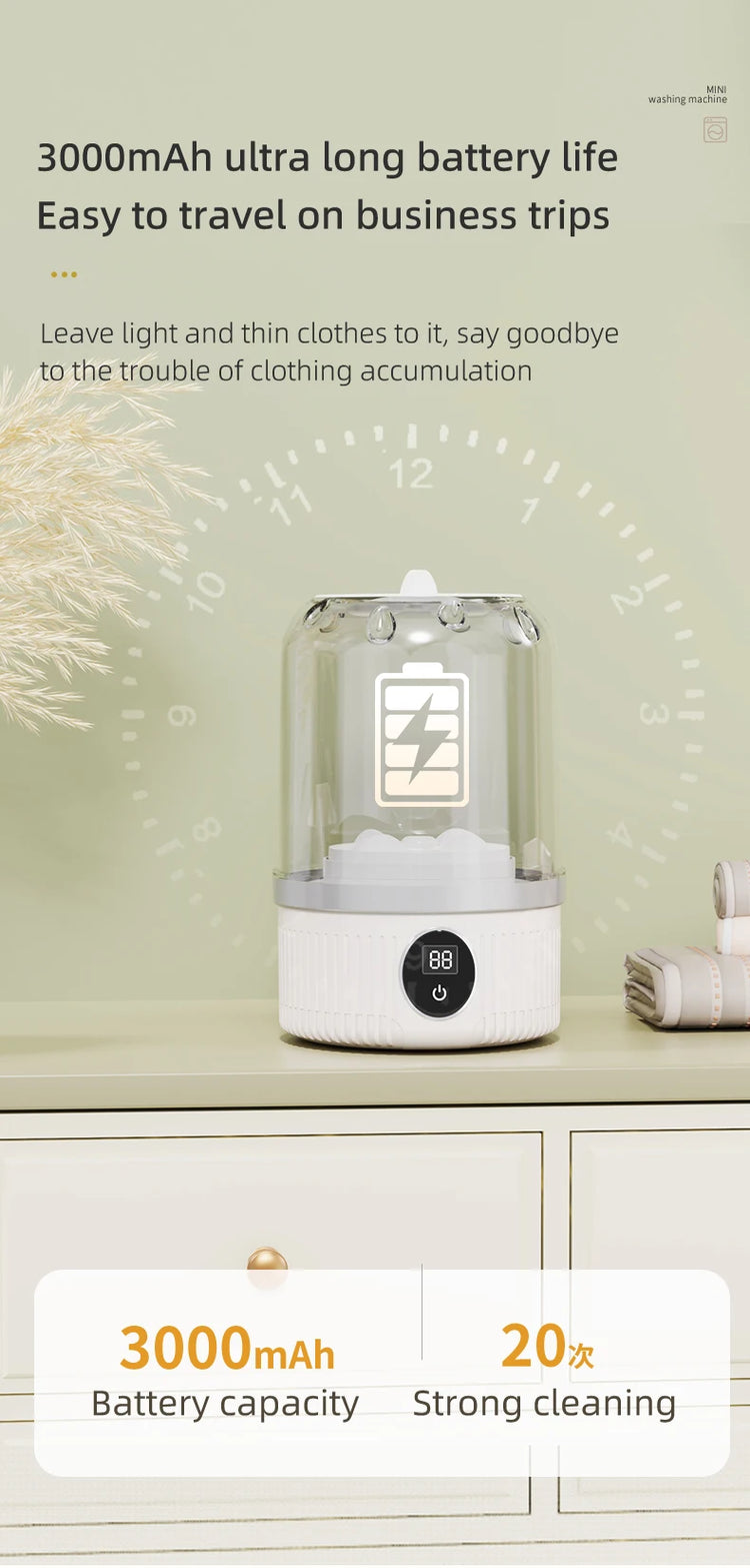 Mini Household Electric Washing Cup - ElectronAge