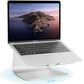 360-Degree Swivel Laptop Stand, Silver (Patented) - Model 10036 - ElectronAge