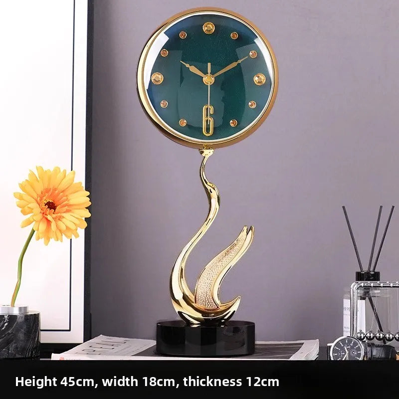 European Style Restaurant Desktop Desk Clock - ElectronAge
