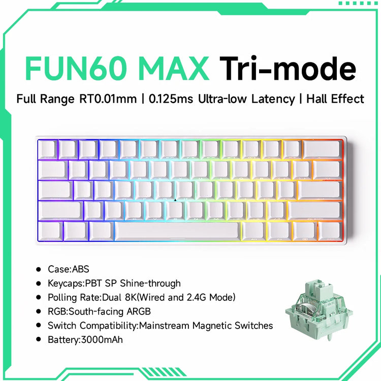 Akko MonsGeek FUN60 Mechanical Keyboard - ElectronAge
