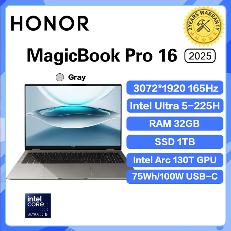 2025 Honor MagicBook Pro 16 Laptop - ElectronAge