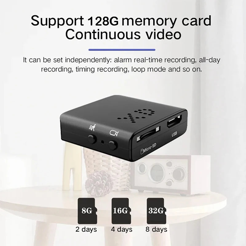 Wireless Wifi Mini version HD1620P Home Security Camcorder - ElectronAge