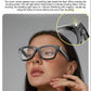 8MP camera smart glasses with 1080P HD video recording, 4K resolution, metal semi-rimless design, photochromic lenses