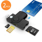 UTHAI for Windows 7 8 10 Linux OS, USB SIM smart card reader, for bank card IC / ID EMV SD TF MMC card reader USB-CCID ISO 7816