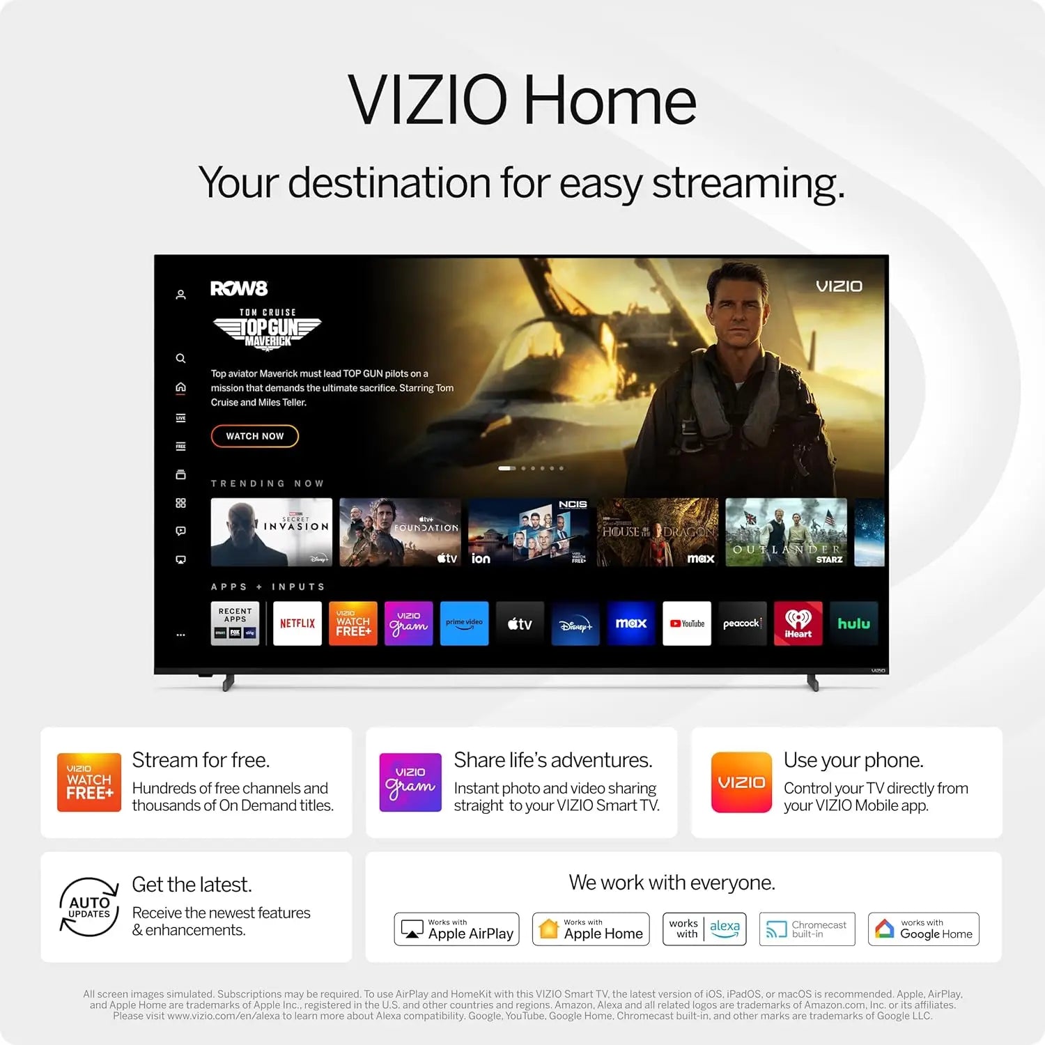 43-inch 4K UHD LED Smart TV - ElectronAge