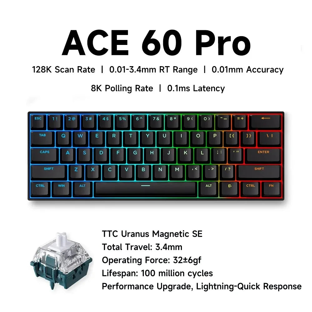 MCHOSE ACE68 V2 gaming keyboard - ElectronAge