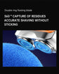 R-18 Mini Electric Smart Household Shaver Digital Display Dual Blade Rechargeable Shaver Powerful Beard Trimmer Tool