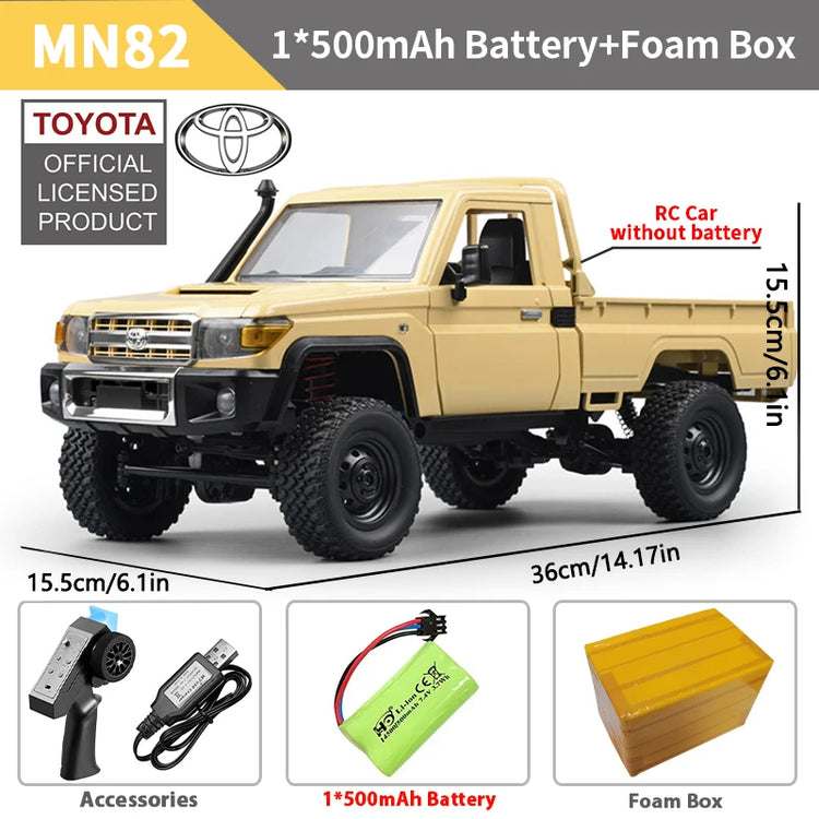 MN MODEL ZWN MN82 MN82S LC79 1/12 Full Scale RC Pickup Short Truck - ElectronAge
