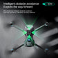 S159 Drone with 4K Camera for Adults, Foldable FPV RC Quadcopter with Optical Flow Positioning, Obstacle Avoidance WiFi Transmis