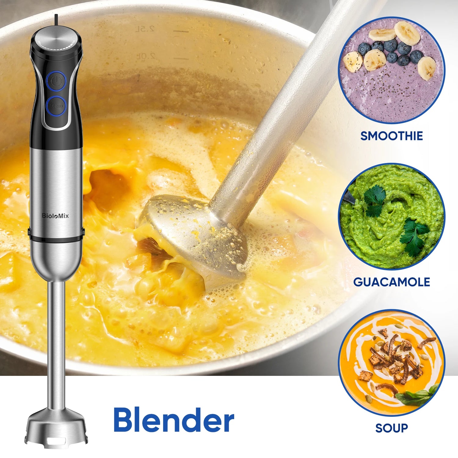 BioloMix 5 in 1 Immersion Hand Blender - ElectronAge