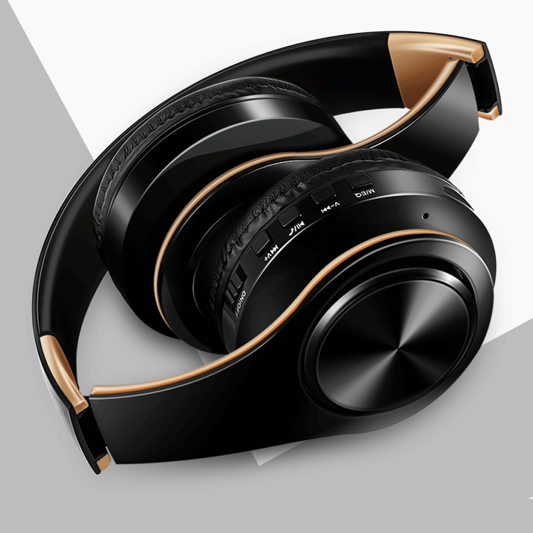 CATASSU Men Gold Wireless Headphones - ElectronAge