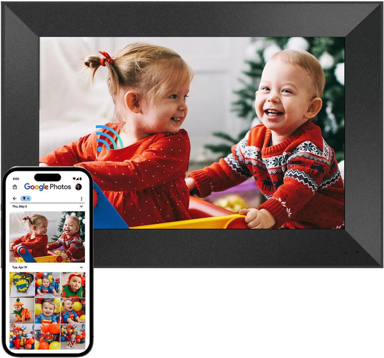 XMSJ 10.1" WiFi Digital Photo Frame - ElectronAge