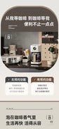 American coffee machine Small household drip filter black coffee machine Semi-automatic coffee and tea making machine
