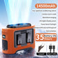Socoolfan 14500mAh Outdoor Fan Portable Waist Hanging Neck Strong Dual Air Vents Fans for Travel Sports Courier Outdoor Working