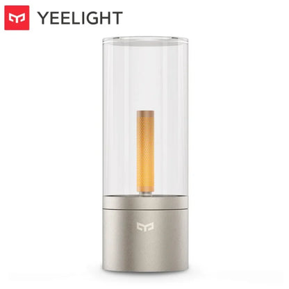 Yeelight Rechargeable Candle Light Candle Ambient Light LED Night Light Warm Light 1800K Stepless Rotary Dimming Type C Charging