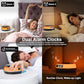 Wireless Charger Alarm Clock for Bedroom - ElectronAge