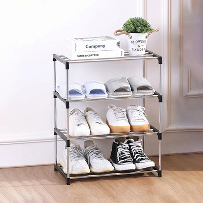 3/4 Shoe Rack Multi Layered And Space Saving Shoe Rack For Simple Household Storage And Storage Three And Four Layer Shoe Racks