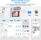 5-in-1 OTG SD TF Memory Card Reader Lightning Type C for iPhone 15 16 iPad Huawei Xiaomi Android MacBook Free 32GB USB Drive