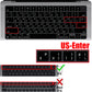 Ukraine version Silicone Keyboard Protector Cover Waterproof Dustproof Skin for MacBook M5 M4 M3 M2A3113 A3240 A3241 A3401 A3112