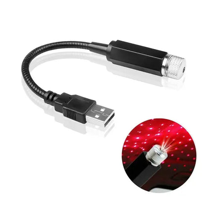 ATcomm LED Starry Sky Lamp Car Laser Star Roof Light
